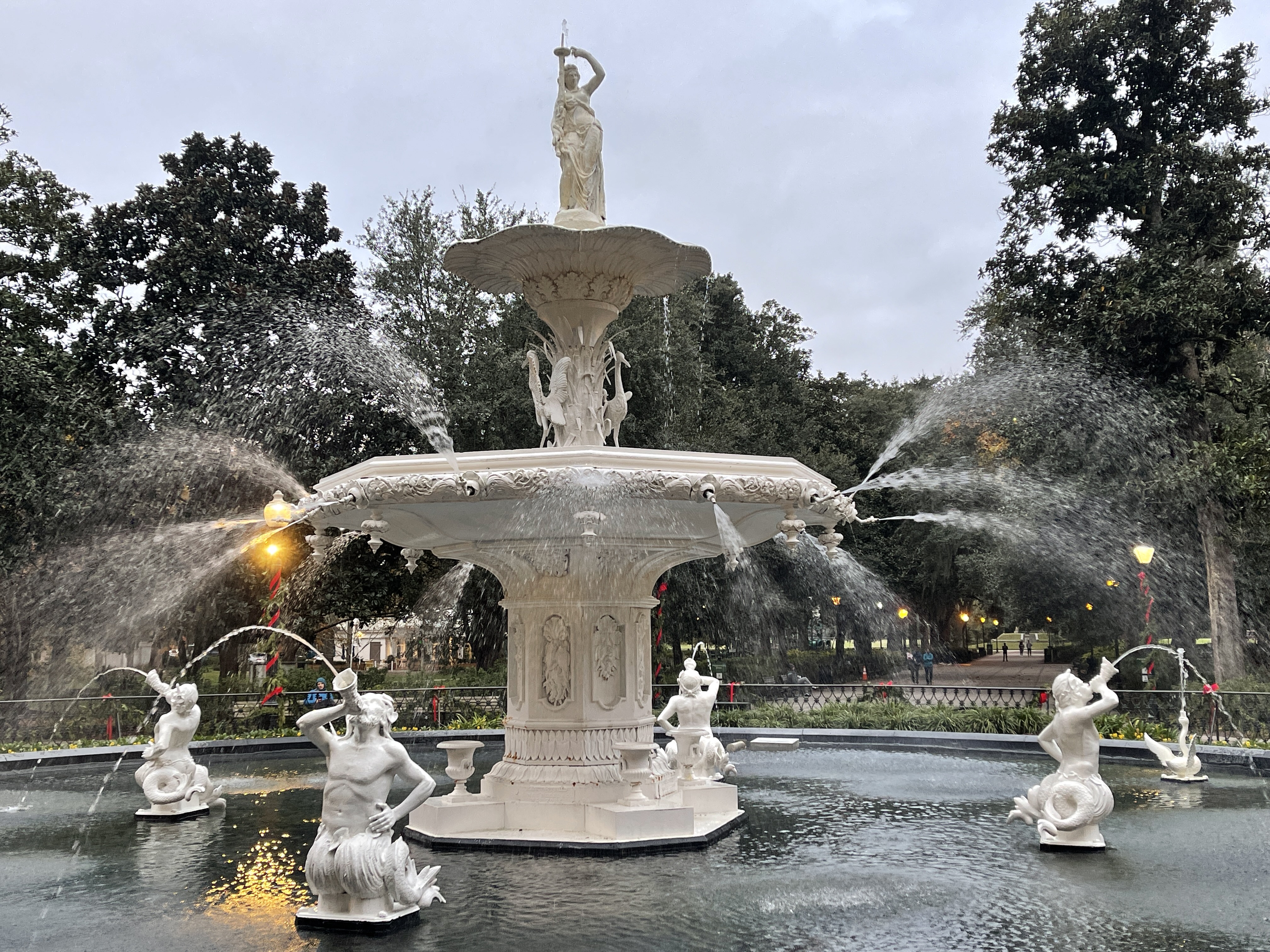 Savannah Gazette - Forsyth Fountain